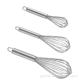 Stainless Steel Egg Mixer Stainless Steel Wire Egg Whisks Set For Stirring Factory